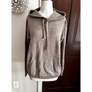 Zuda designed in studio park brown sweater with hood XXS